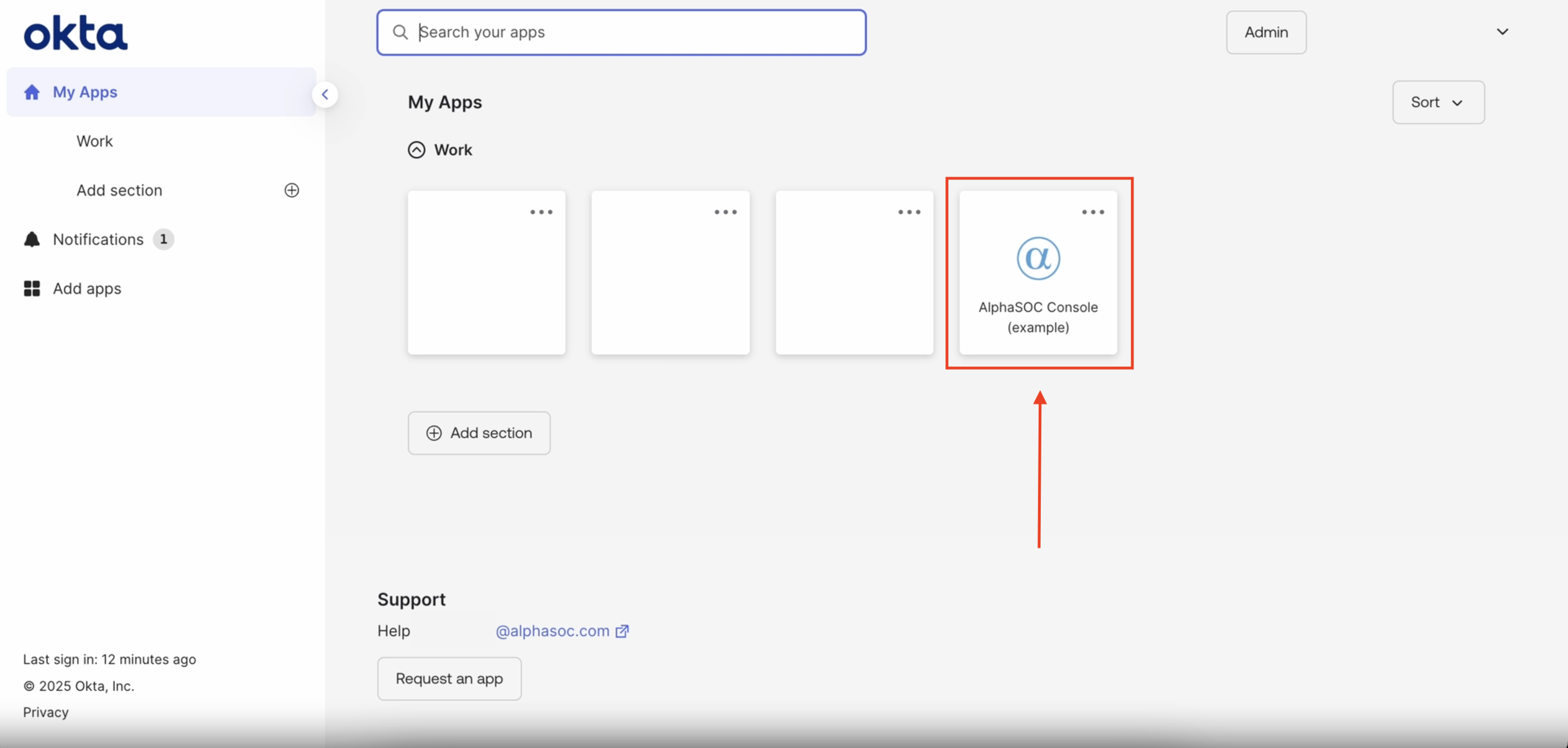 okta-end-user-dashboard